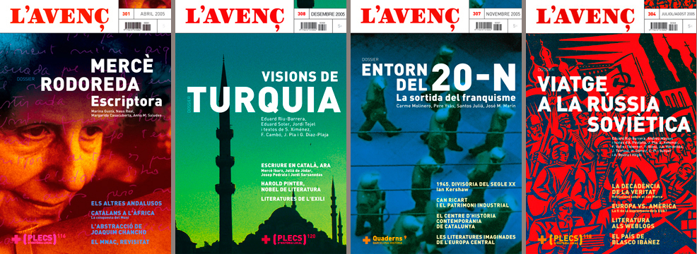 CULTURAL MAGAZINE. RESTYLING & COVERS (with X.ALAMANY)<br/>L'AVENÇ